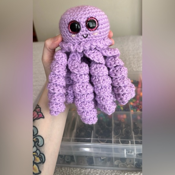 Crocheted Octopus 🐙 - Picture 3 of 6